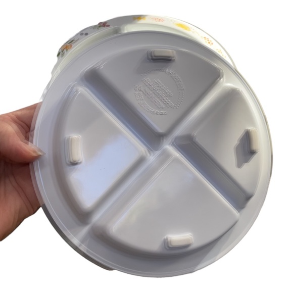 Lot of 5 MyPlate.gov Divided Plastic Plates for Toddlers Kids Children Dishware - Picture 4 of 4